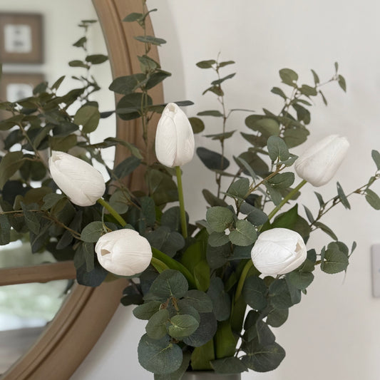 White Tulip Stem