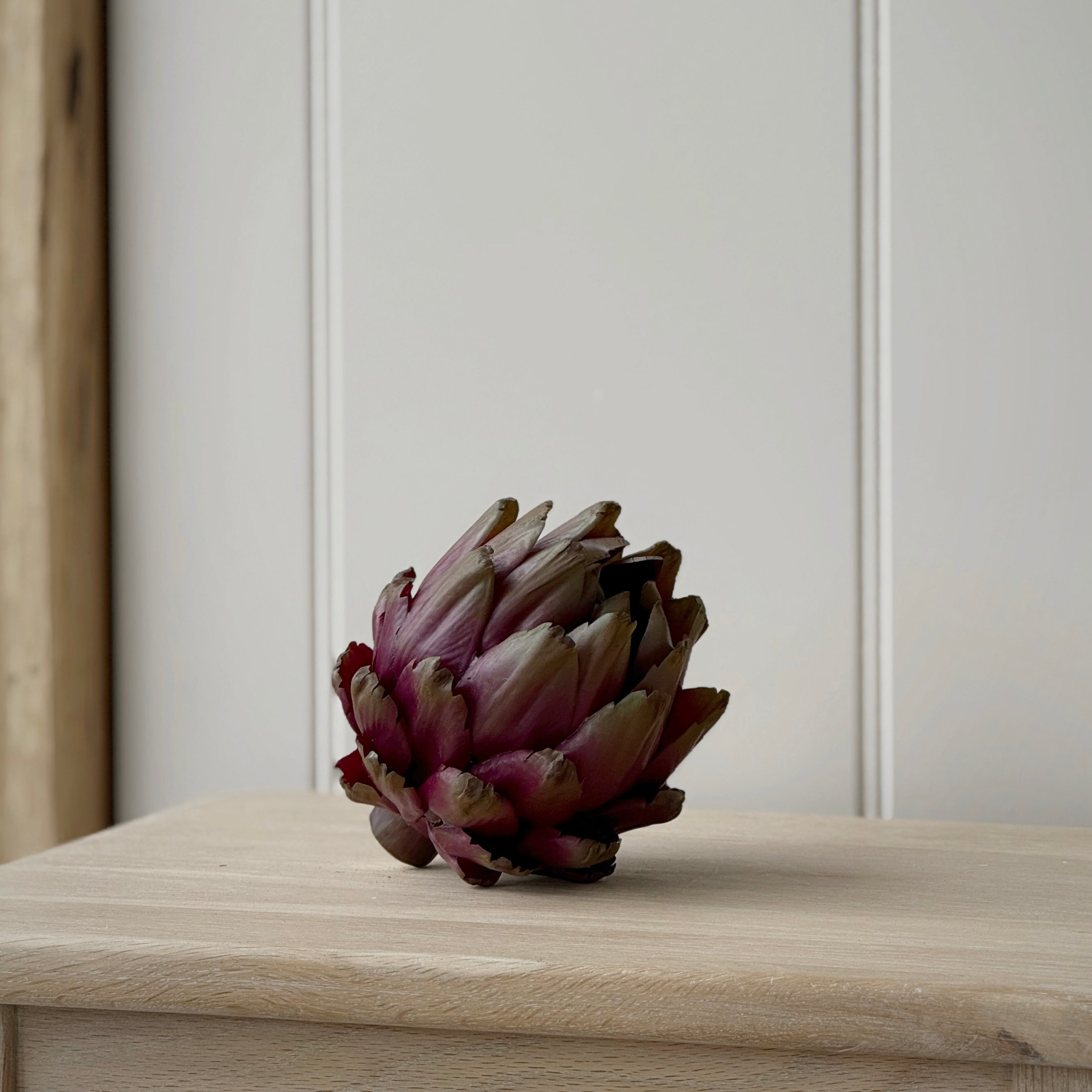 Large Faux Purple Artichoke