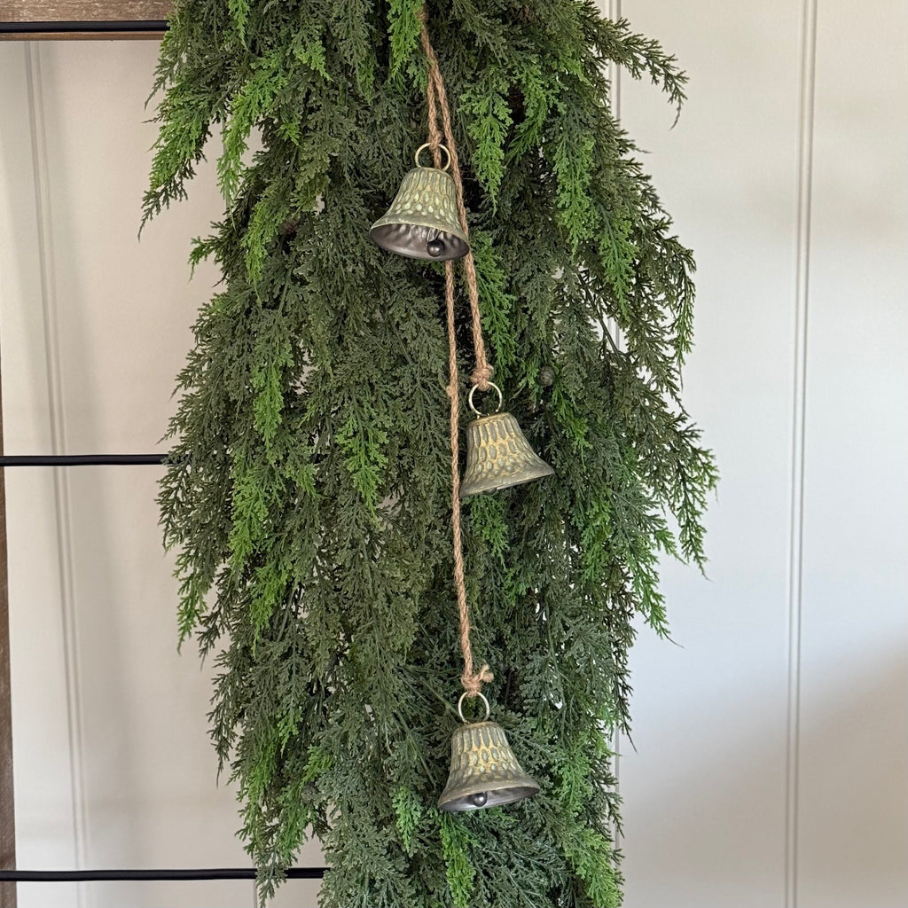 3 Rustic Hanging Bells