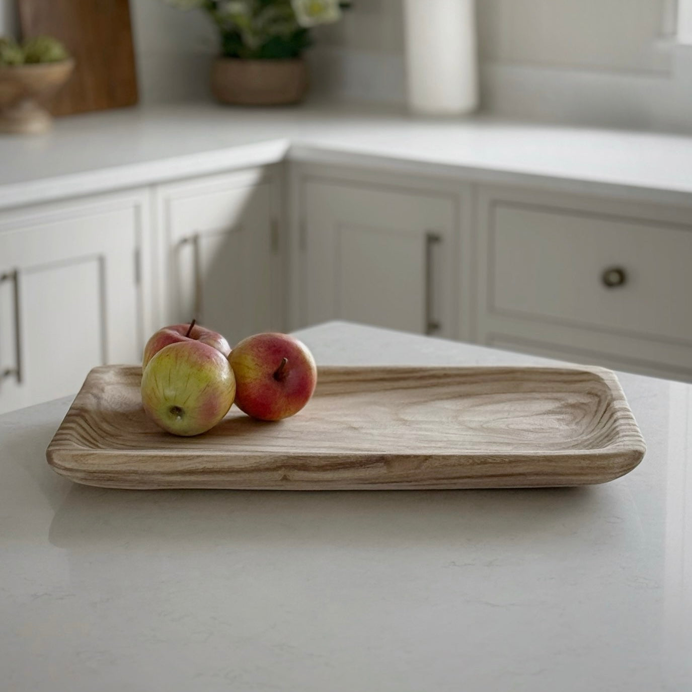 Large Natural Wooden Tray