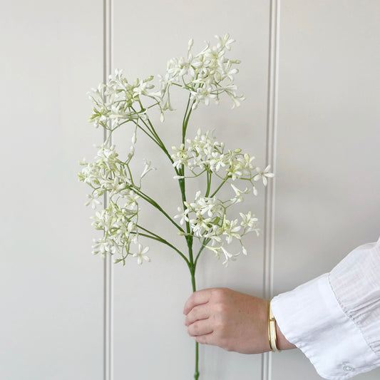 Mini White Flower Spray