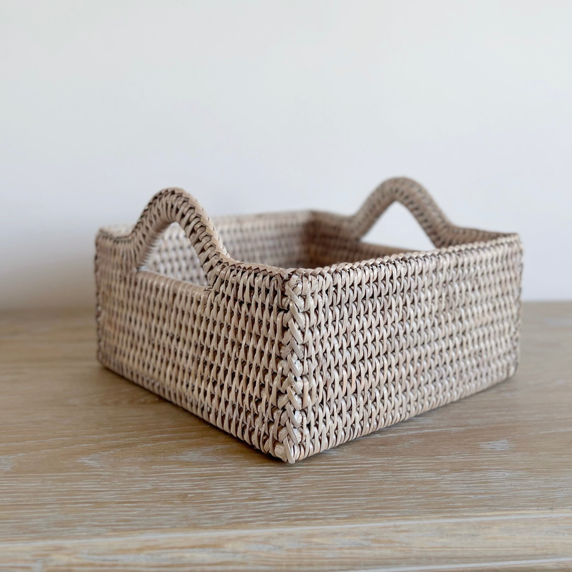 Square Rattan Tray
