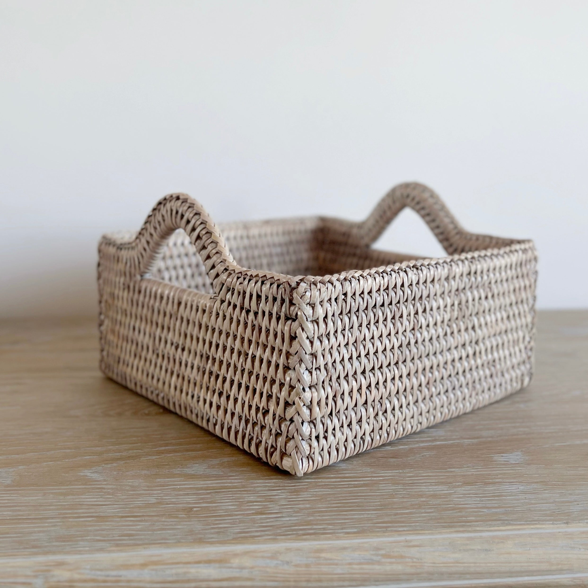 Square Rattan Tray