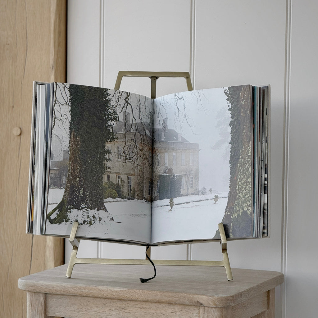 Antique Brass Easel