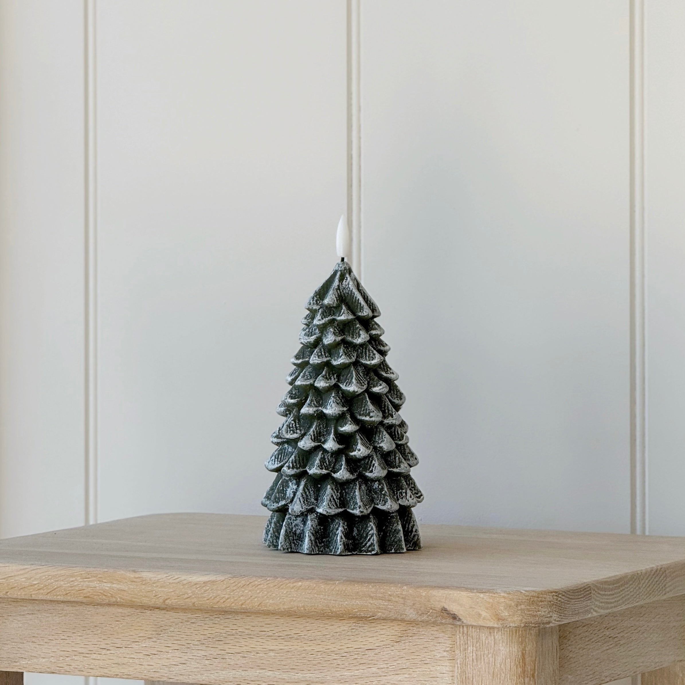 Tall Led Snowy Christmas Tree