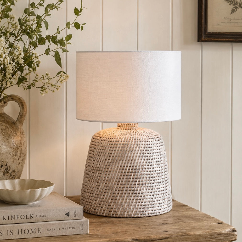 Rattan Lamp Base
