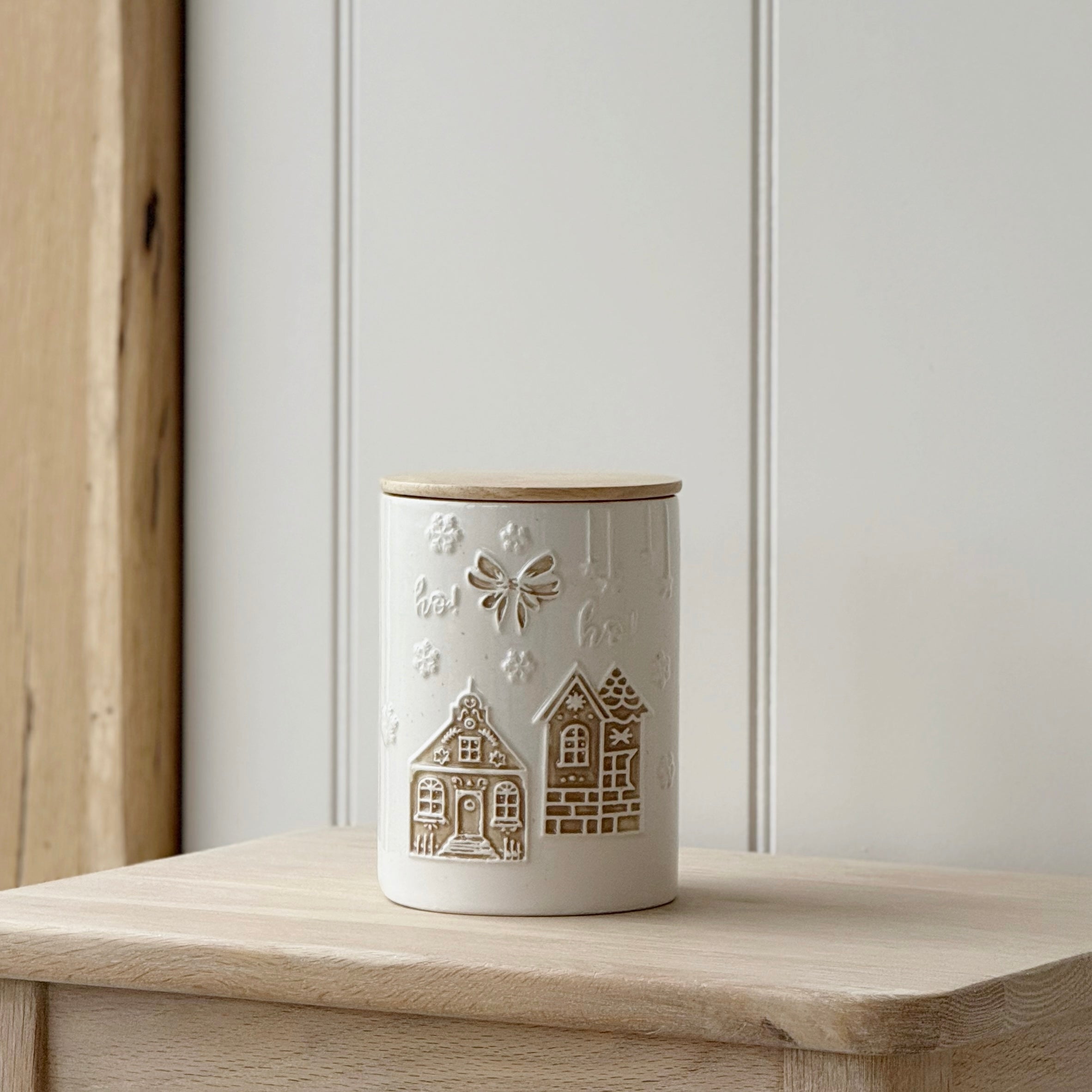 Gingerbread House Storage Jar