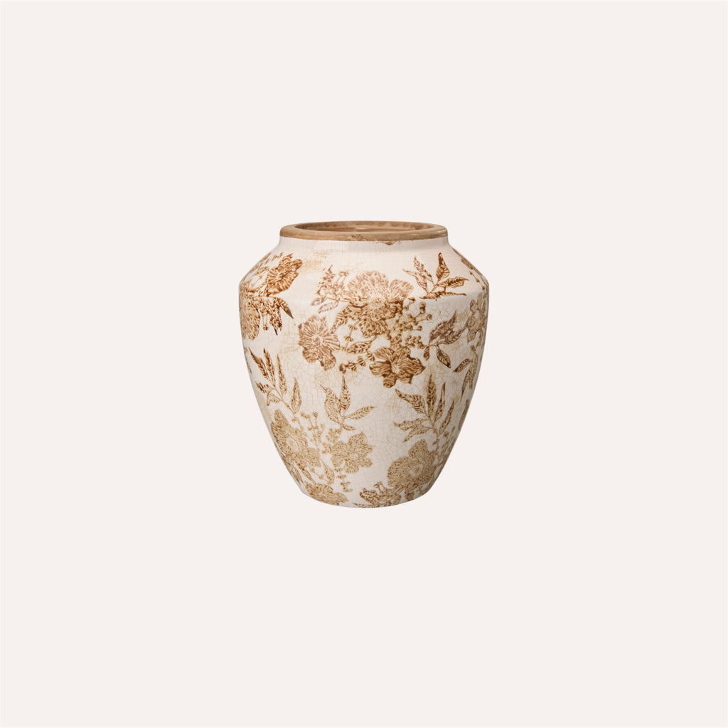 Brown Vintage Style Vase
