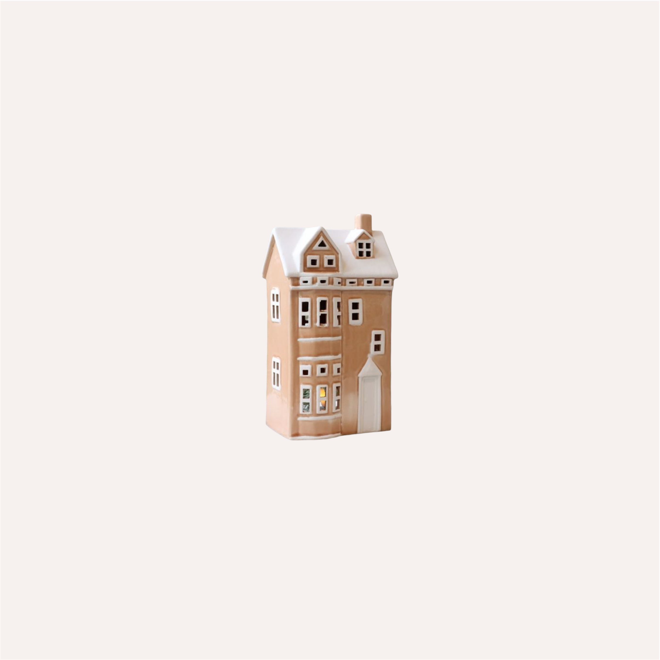 Imperfect The Tall Terracotta Tealight House