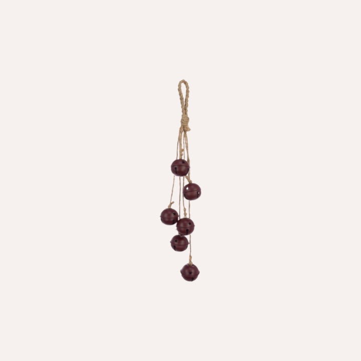 Burgundy Hanging Bells