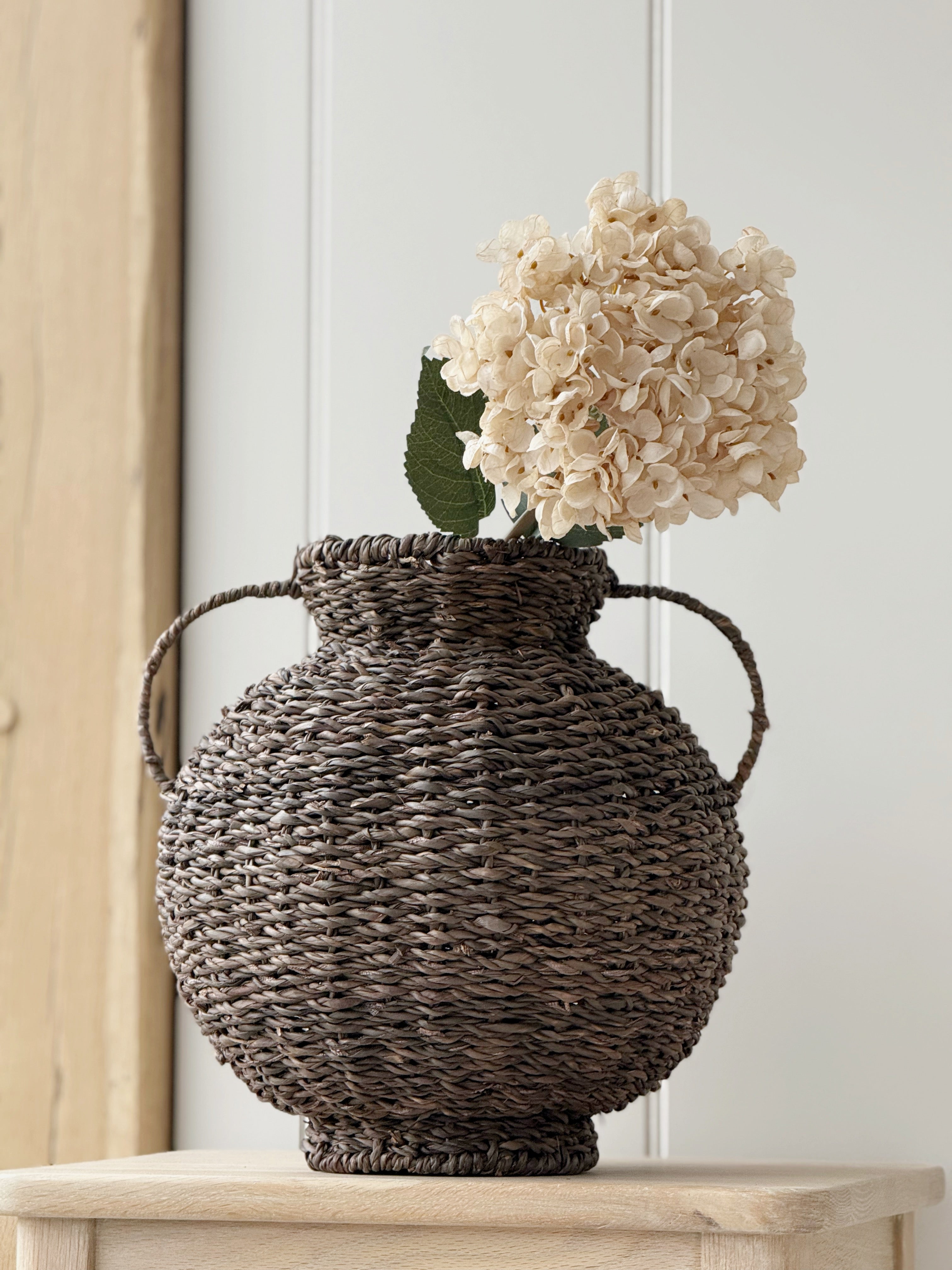 Antiqued Cream Hydrangea