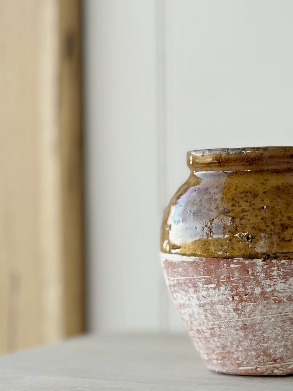 Tawny Stoneware Vase
