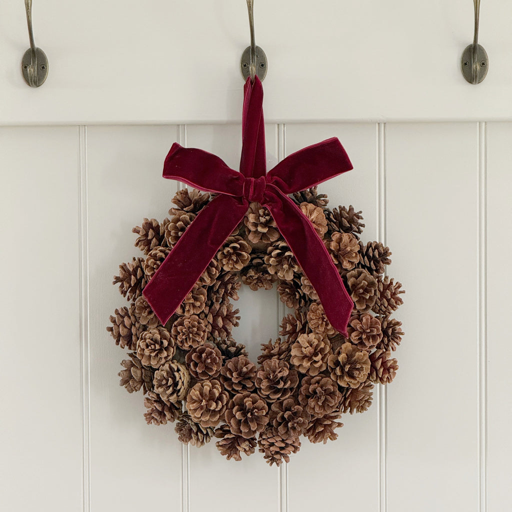 Pinecone Wreath