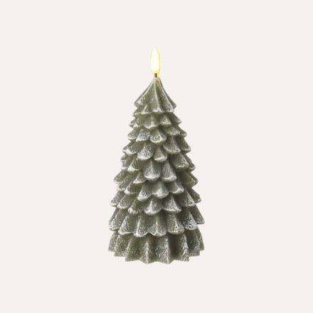 Tall Led Snowy Christmas Tree