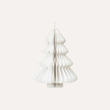 White Champagne Hanging Paper Tree