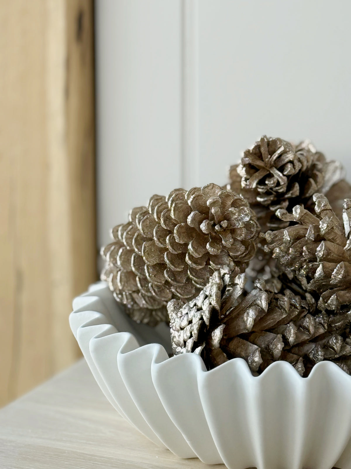 Bag Of Champagne Pinecones