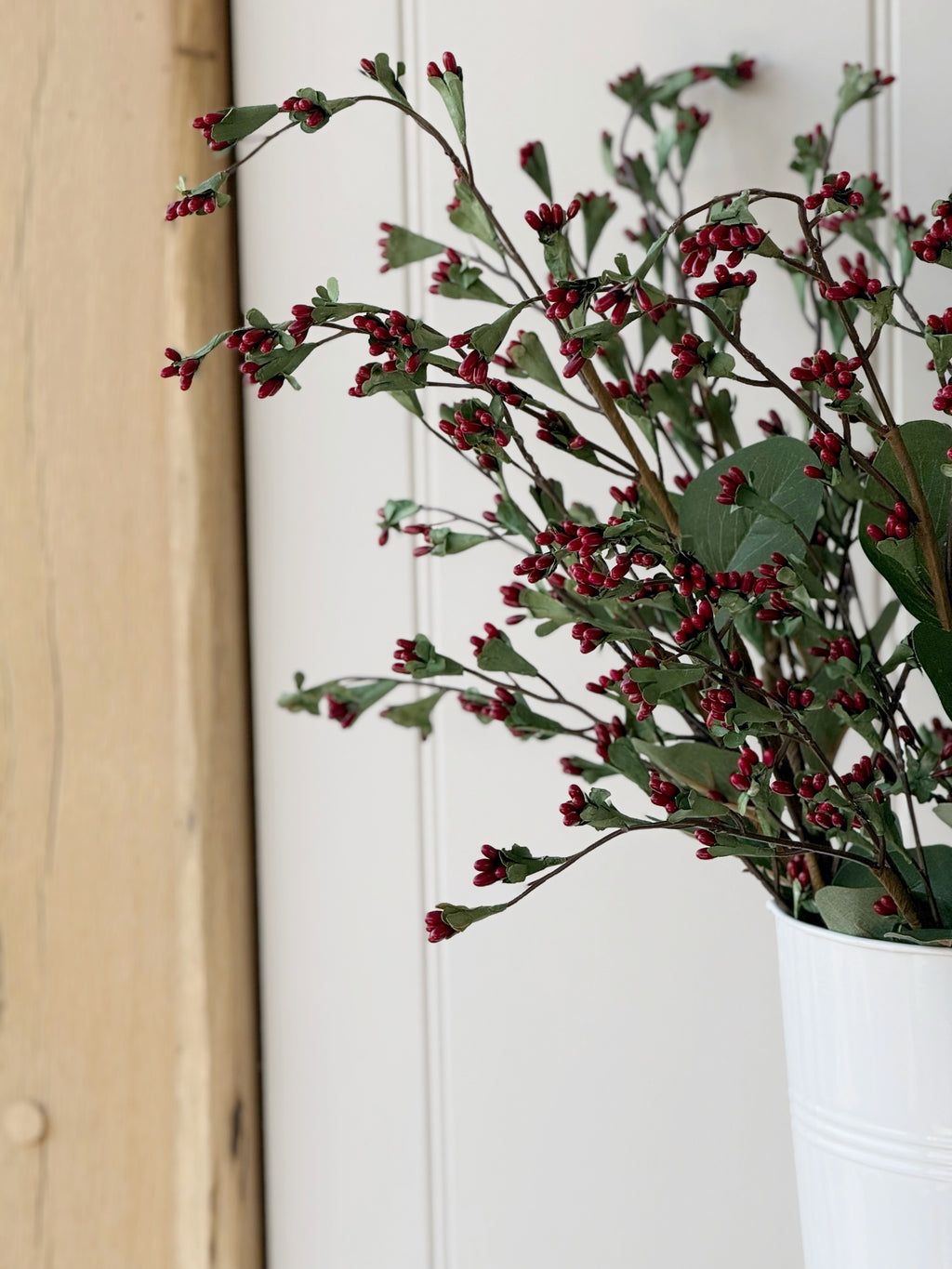 Burgundy Gypsum Berry Spray