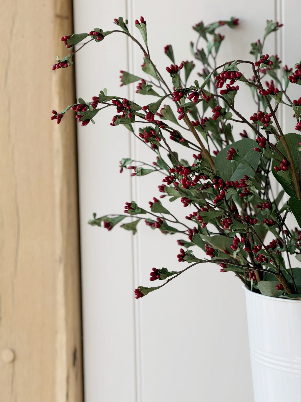 Burgundy Gypsum Berry Spray