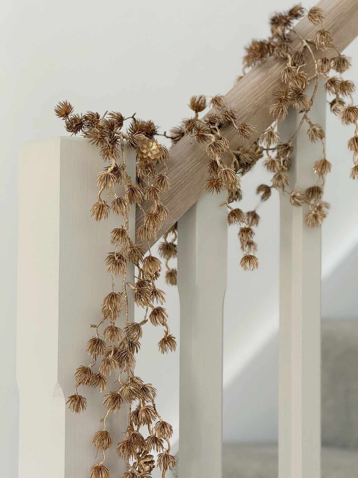 Fine Gold Pine Garland
