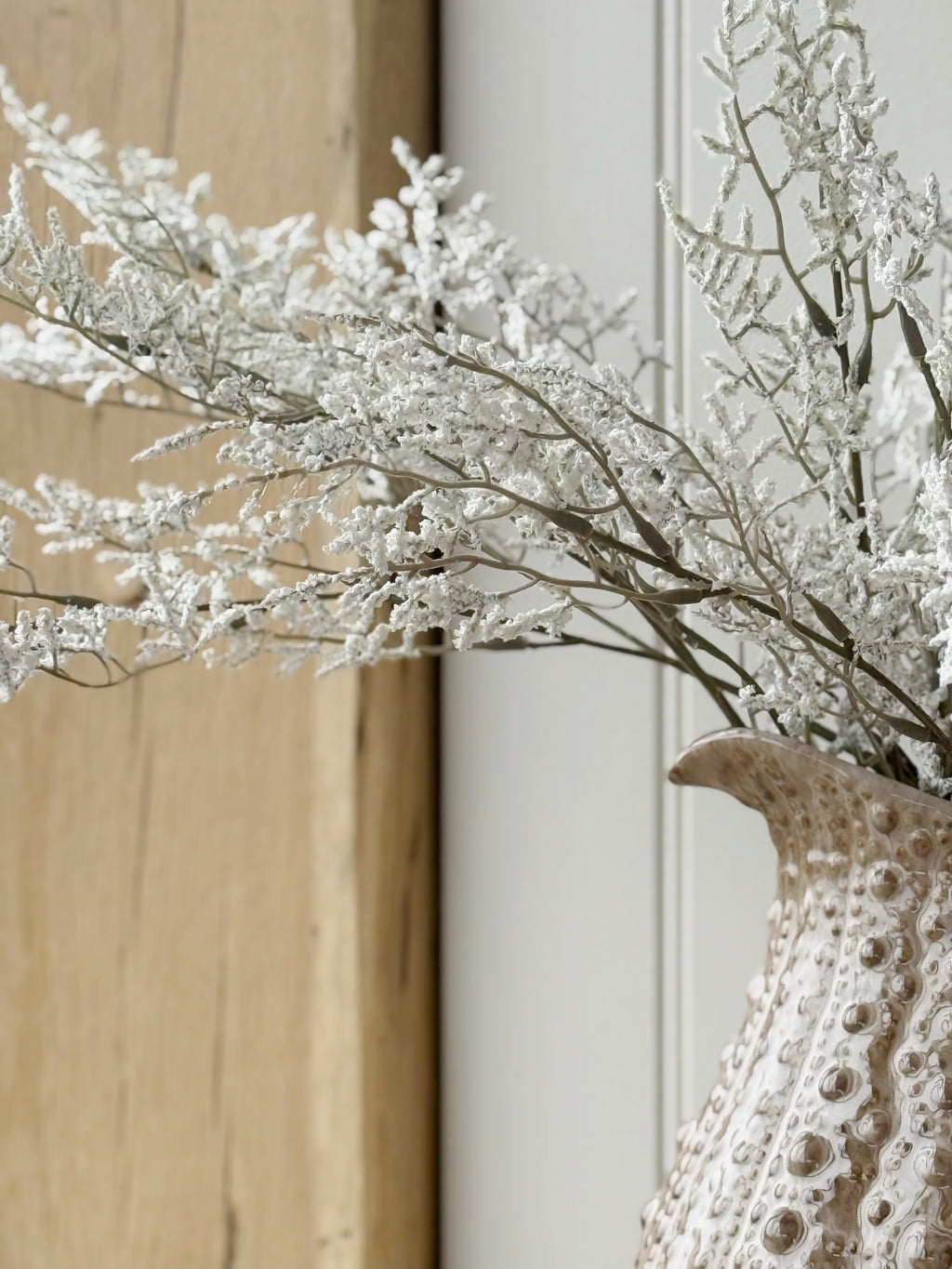 Ivory Limonium Spray