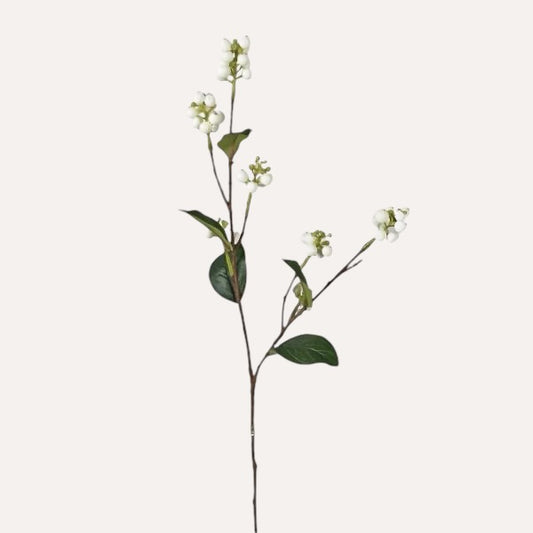Cream Snowberry Stem