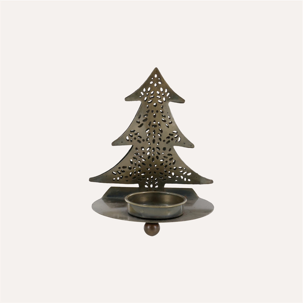 Christmas Tree T Light Holder