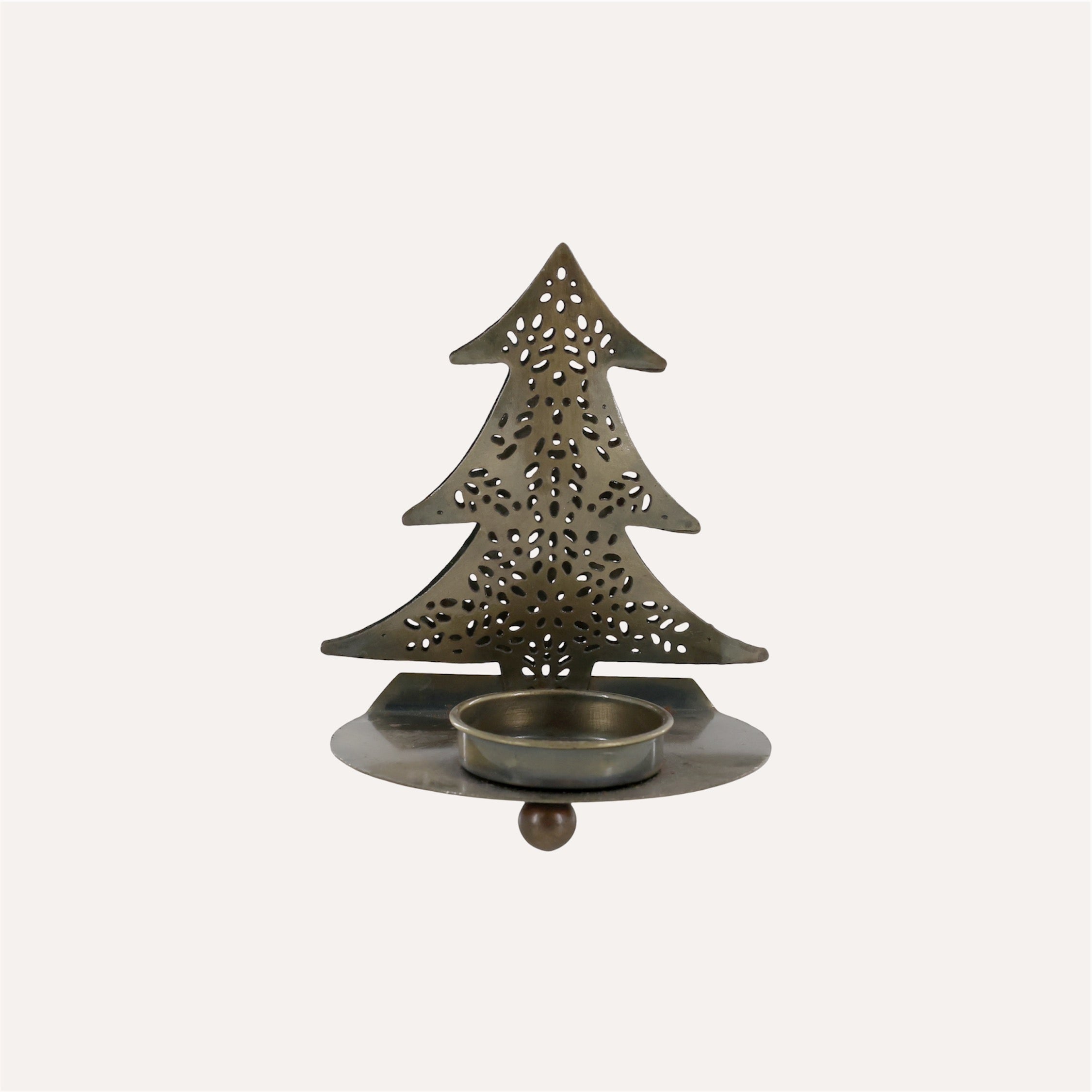 Christmas Tree T Light Holder
