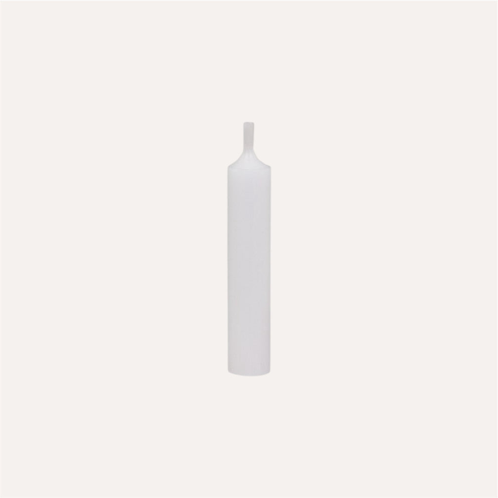 White Short Dinner Candle Bundle