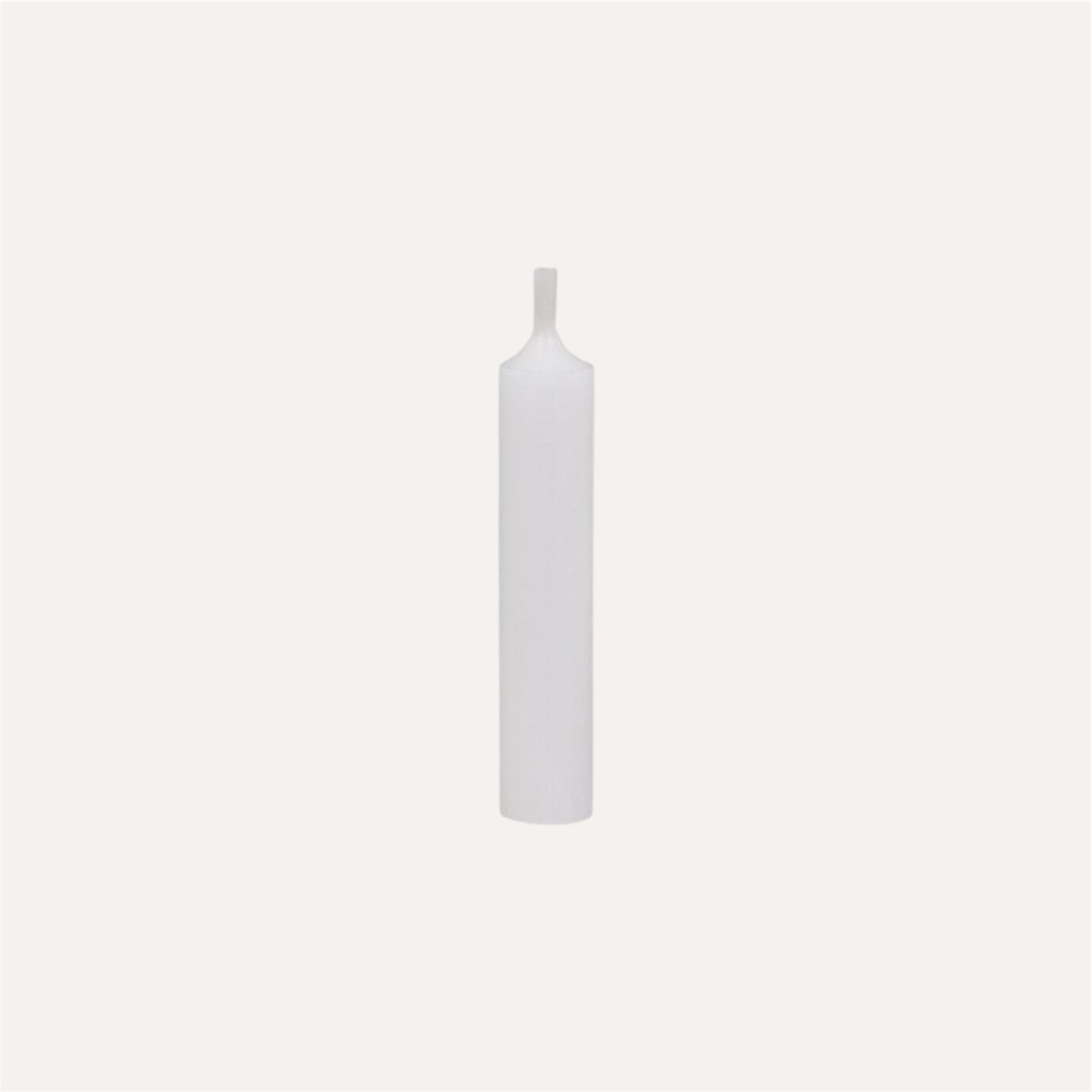 White Short Dinner Candle Bundle