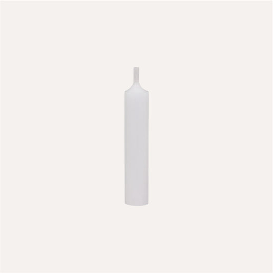 White Short Dinner Candle Bundle