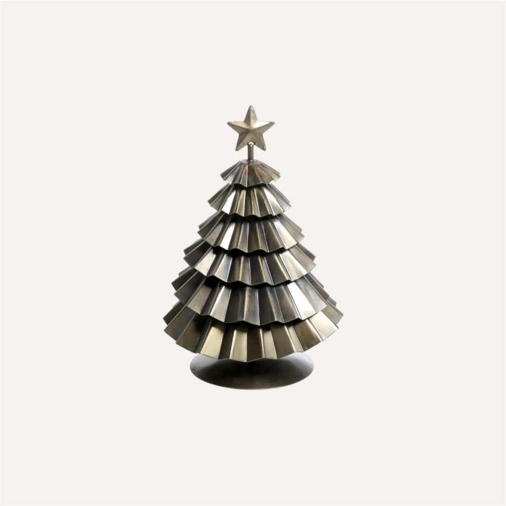 Antique Brass Christmas Tree
