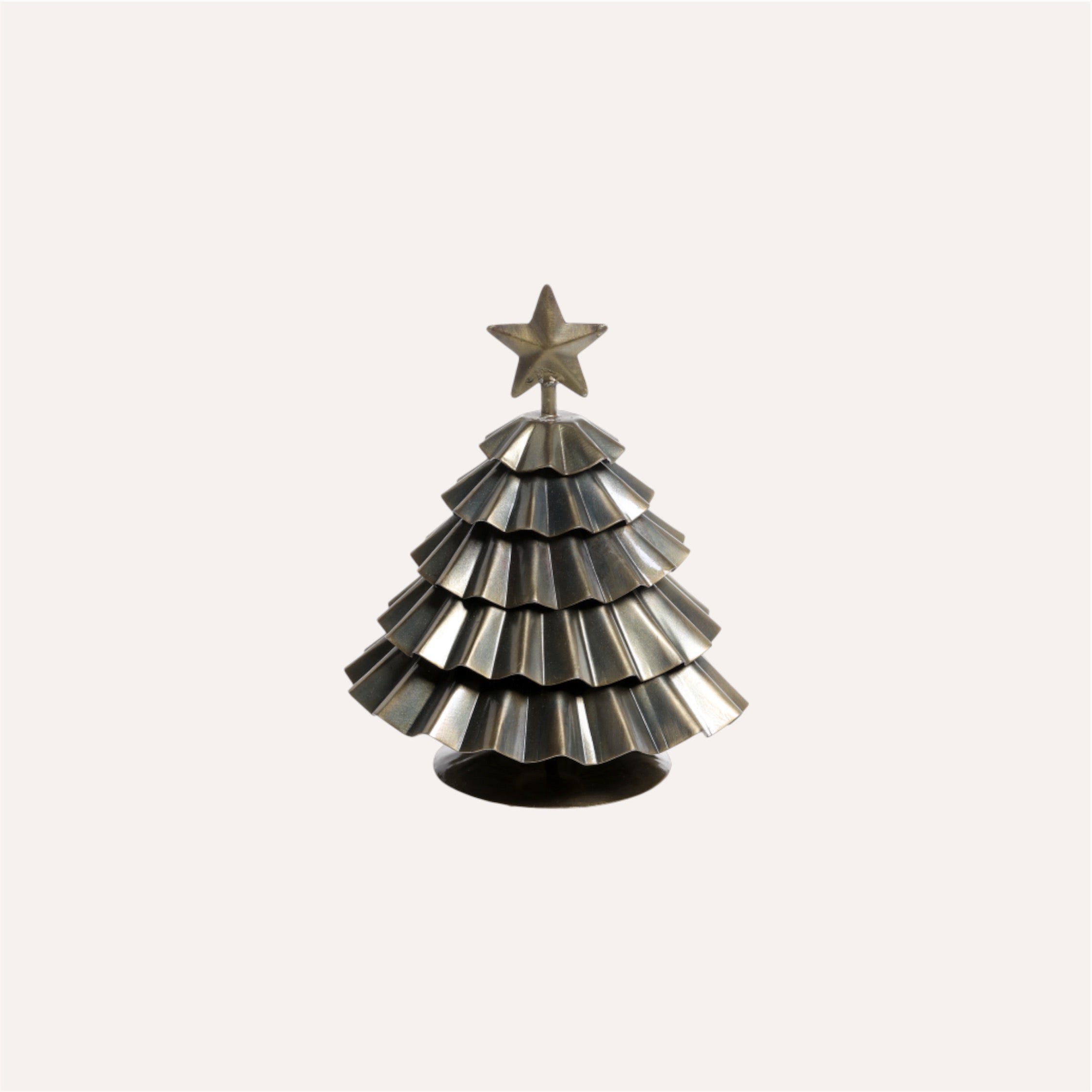 Antique Brass Christmas Tree