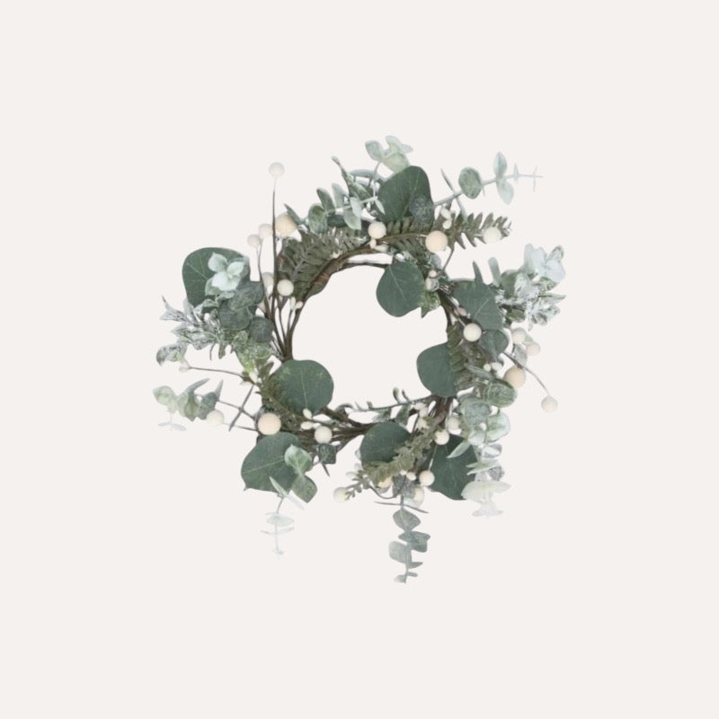 Eucalyptus & White Berry Candle Ring