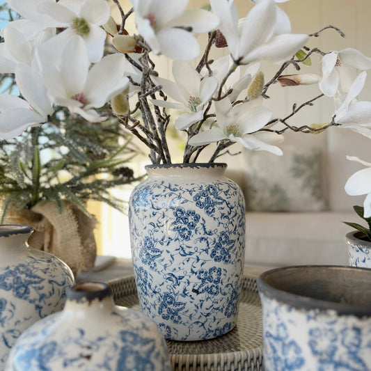 Vintage Style Tall Flo Vase