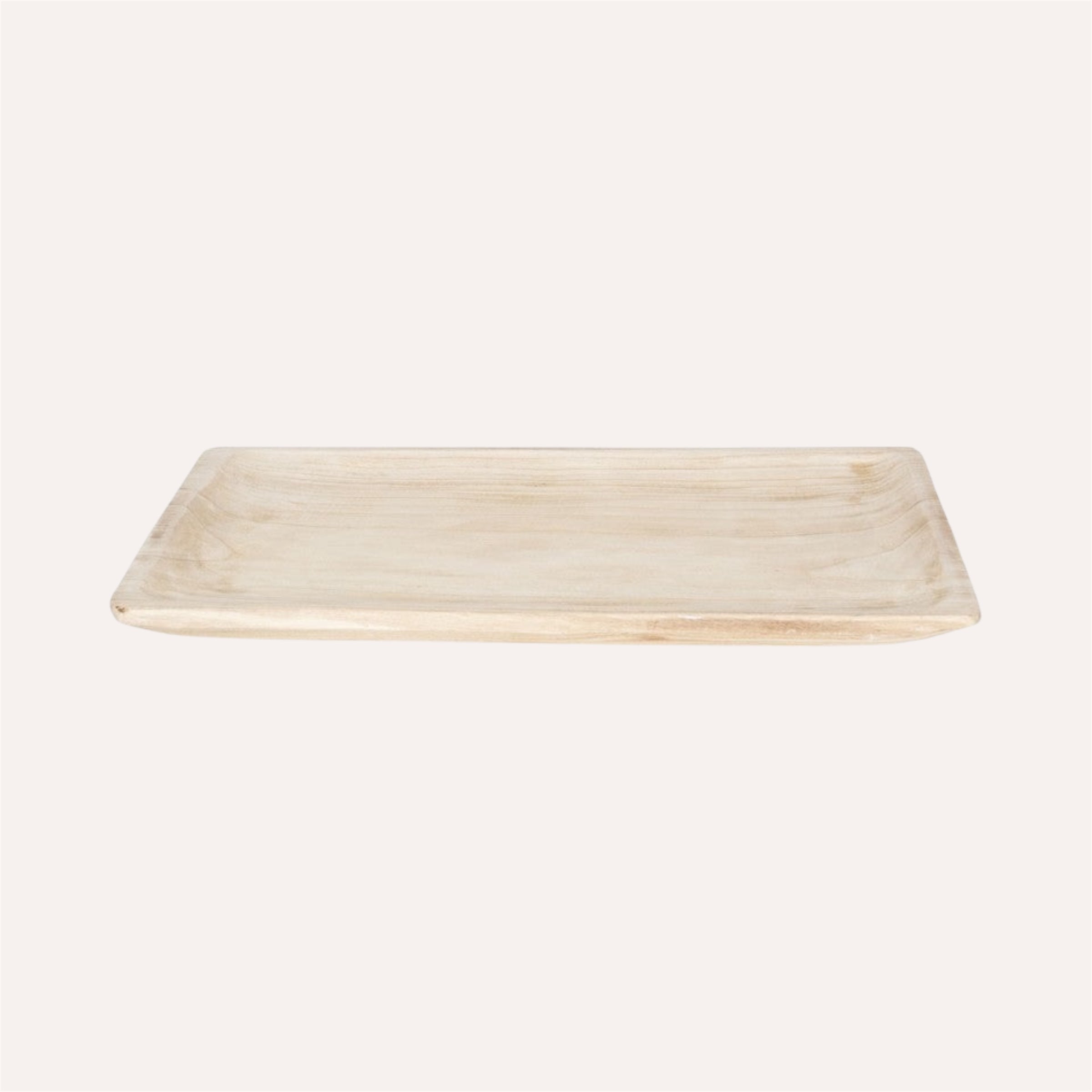 Large Natural Wooden Tray