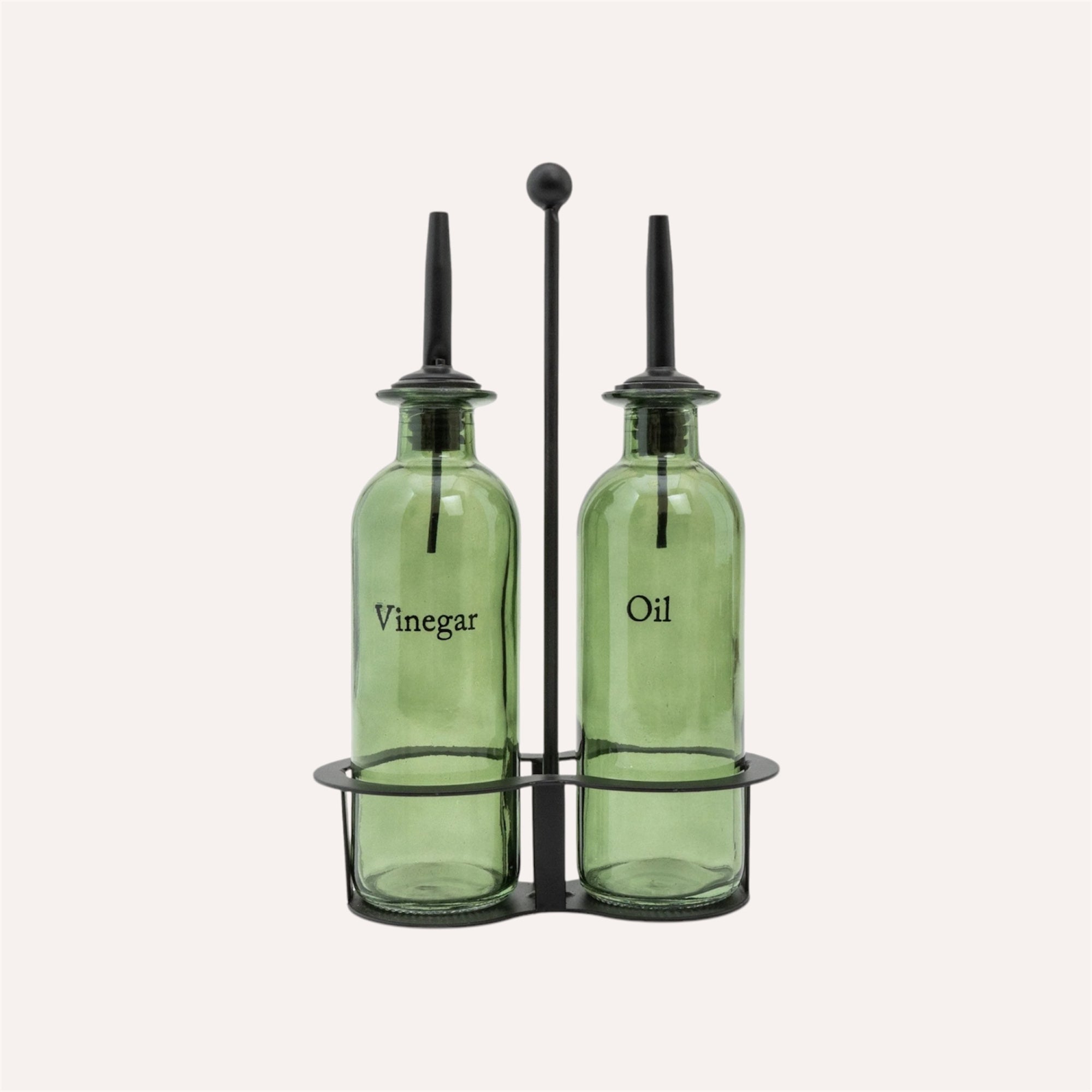 Oil & Vinegar Glass Bottle Set