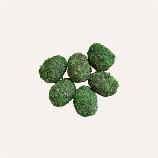 6 Green Moss Eggs
