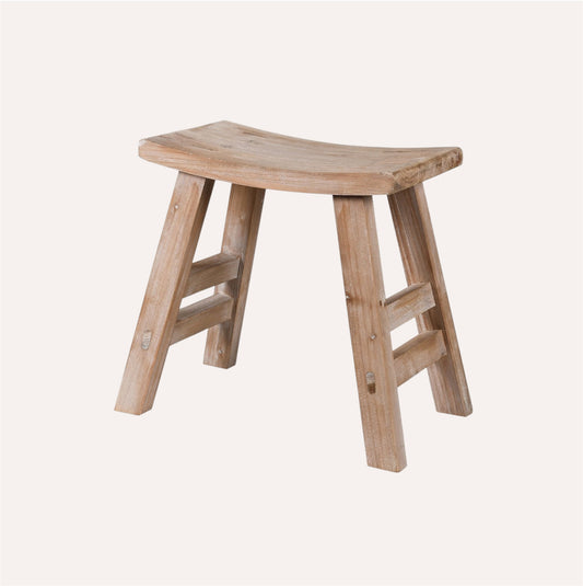 Low Wooden Stool