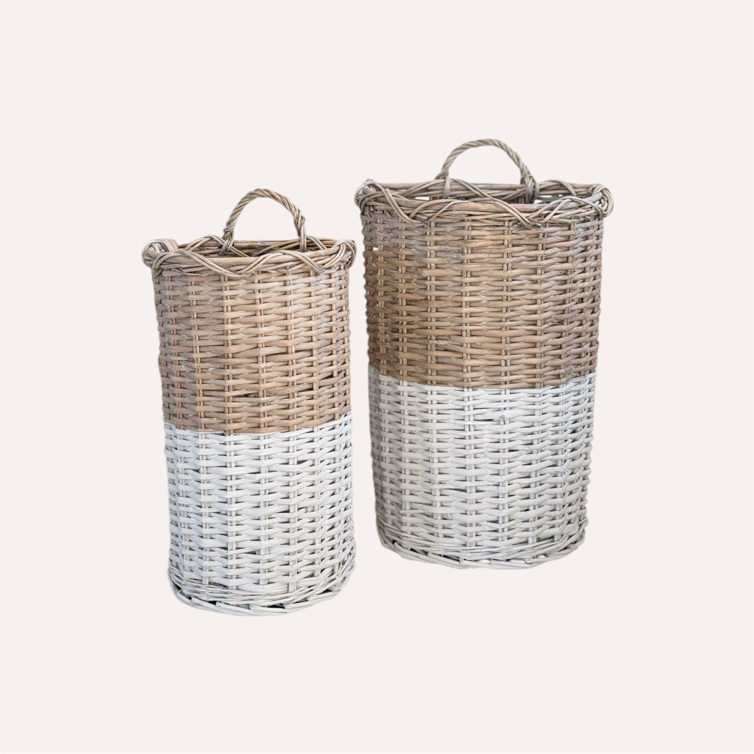 Tall Rattan Basket