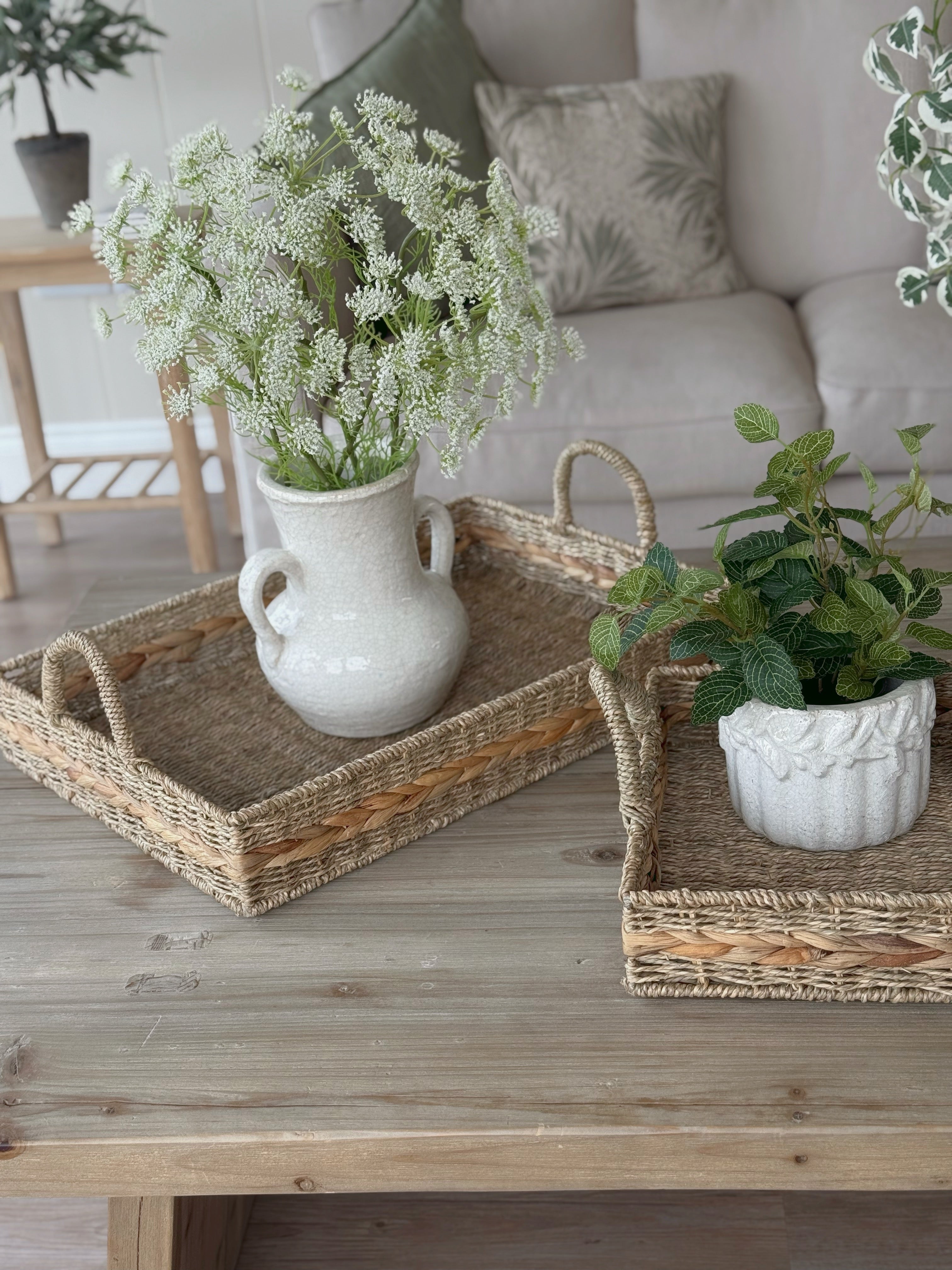 Large Bayford Woven Tray