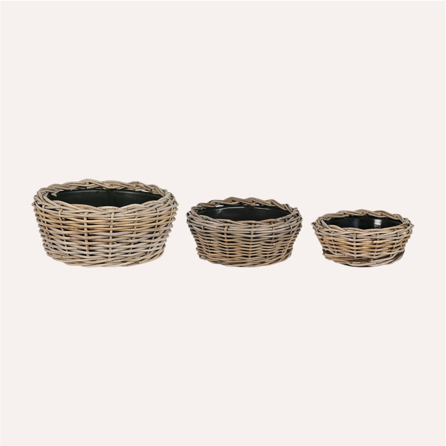 Kingscote Rattan Plant Bowl