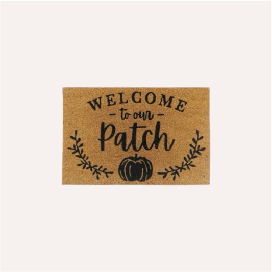 Welcome To Our Patch Doormat