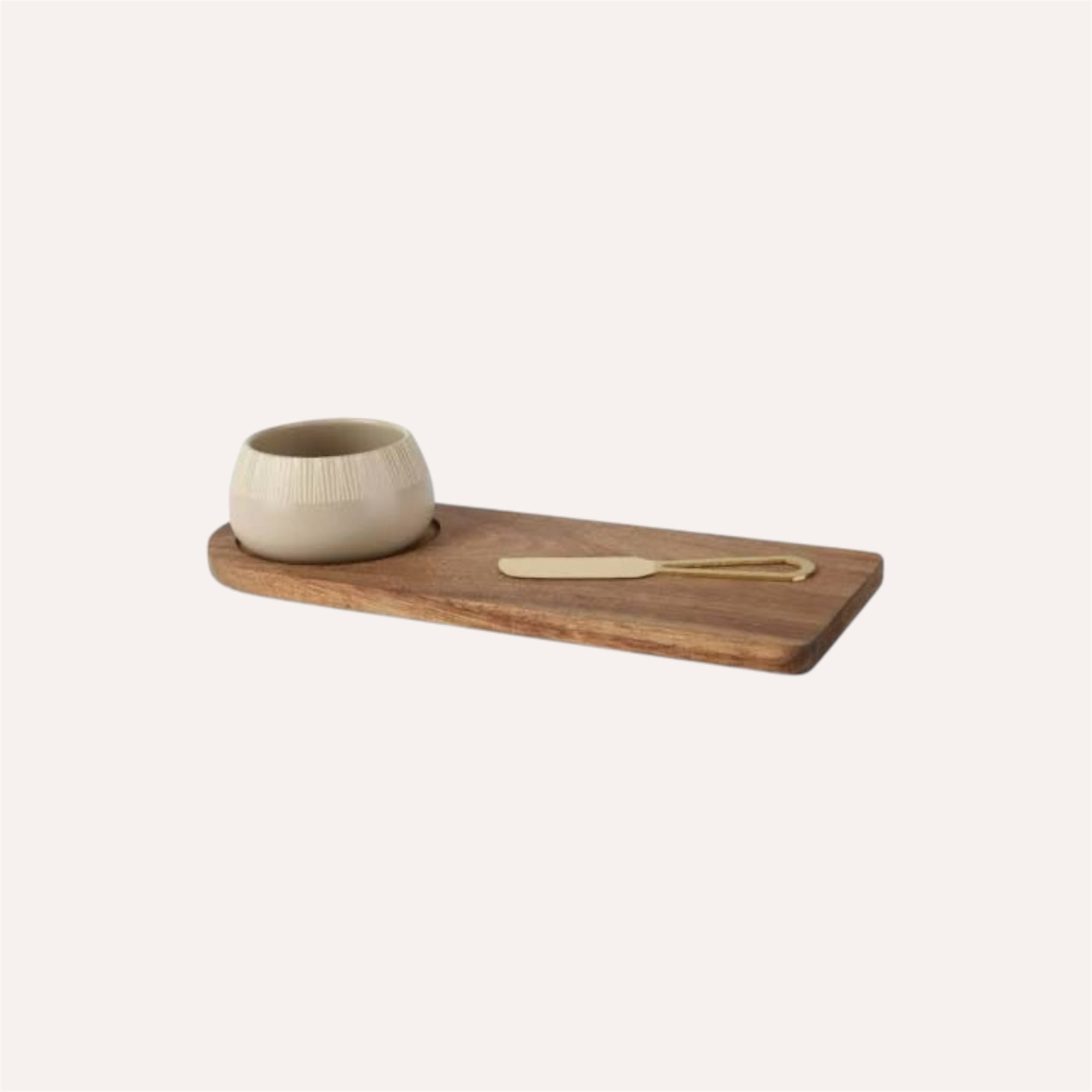 Acacia Wood Cheese Knife Tapas Set