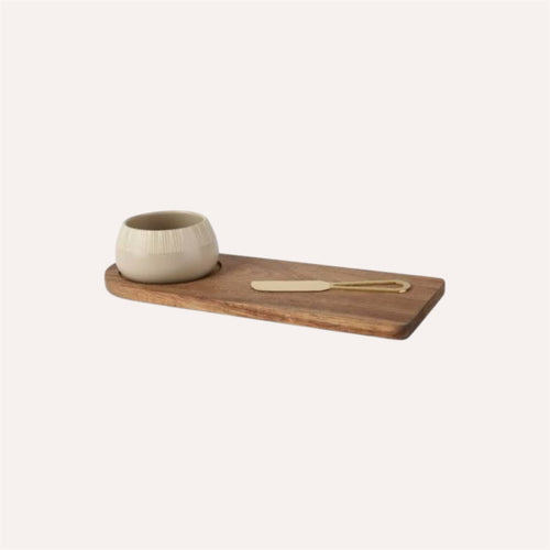 Acacia Wood Cheese Knife Tapas Set