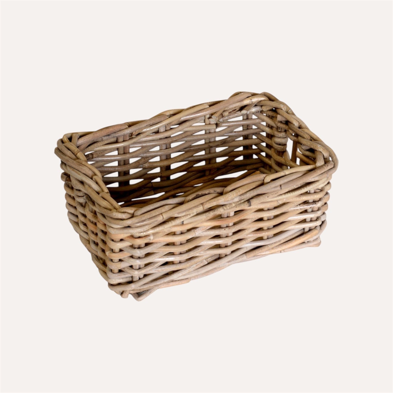 Imperfect Small Rattan Storage Basket