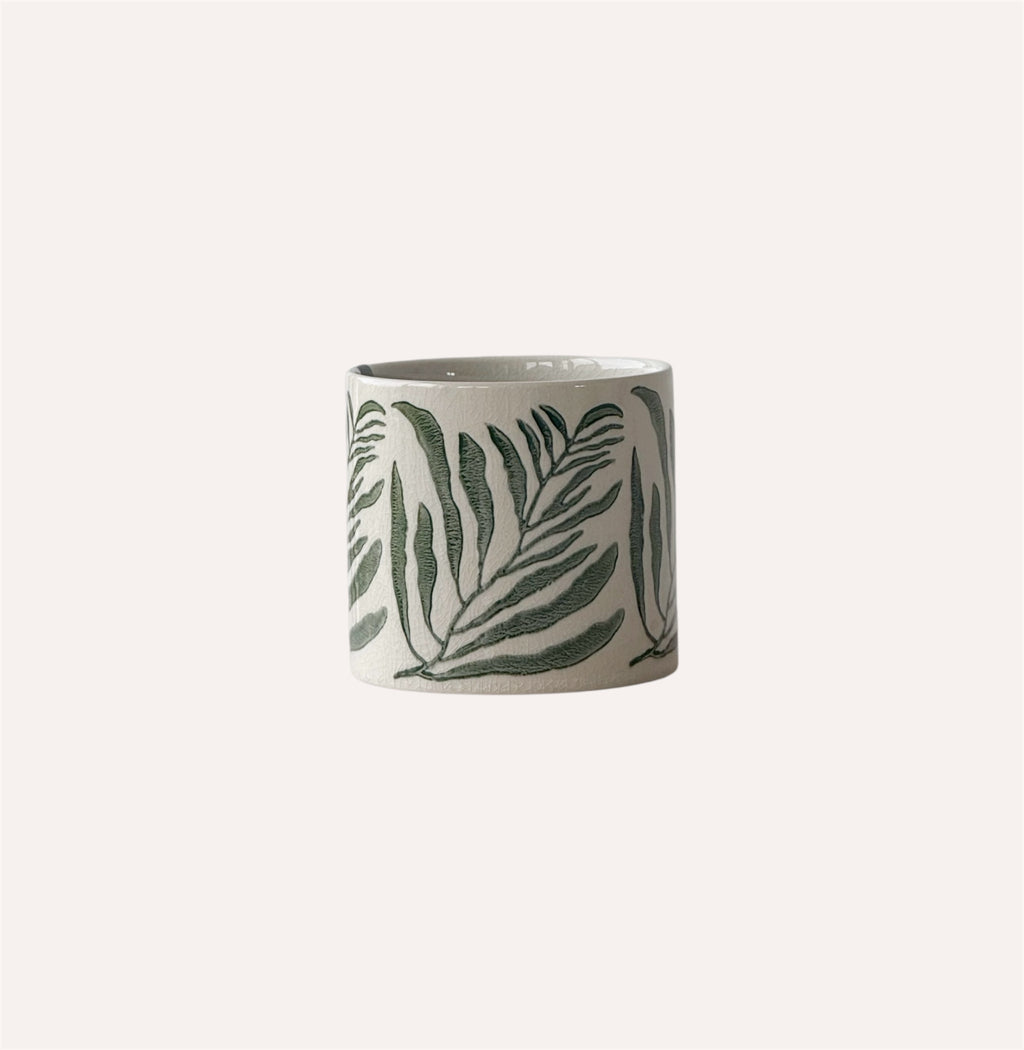 Small Green Leaf Pot