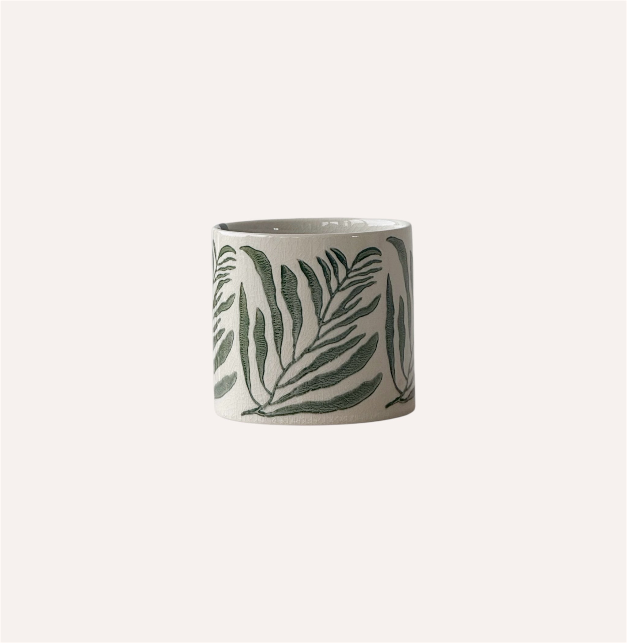 Small Green Leaf Pot