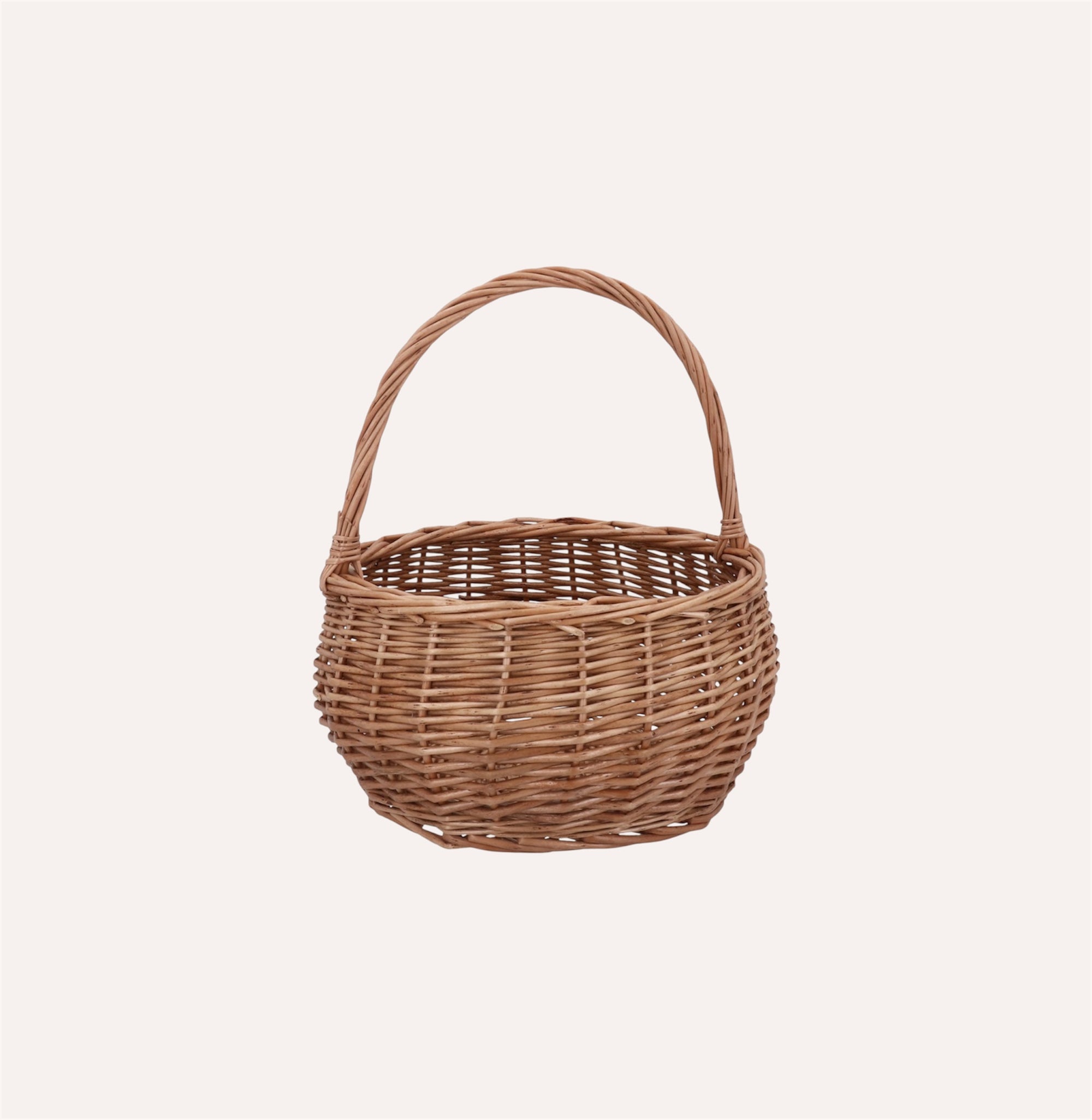 Wicker Round Basket