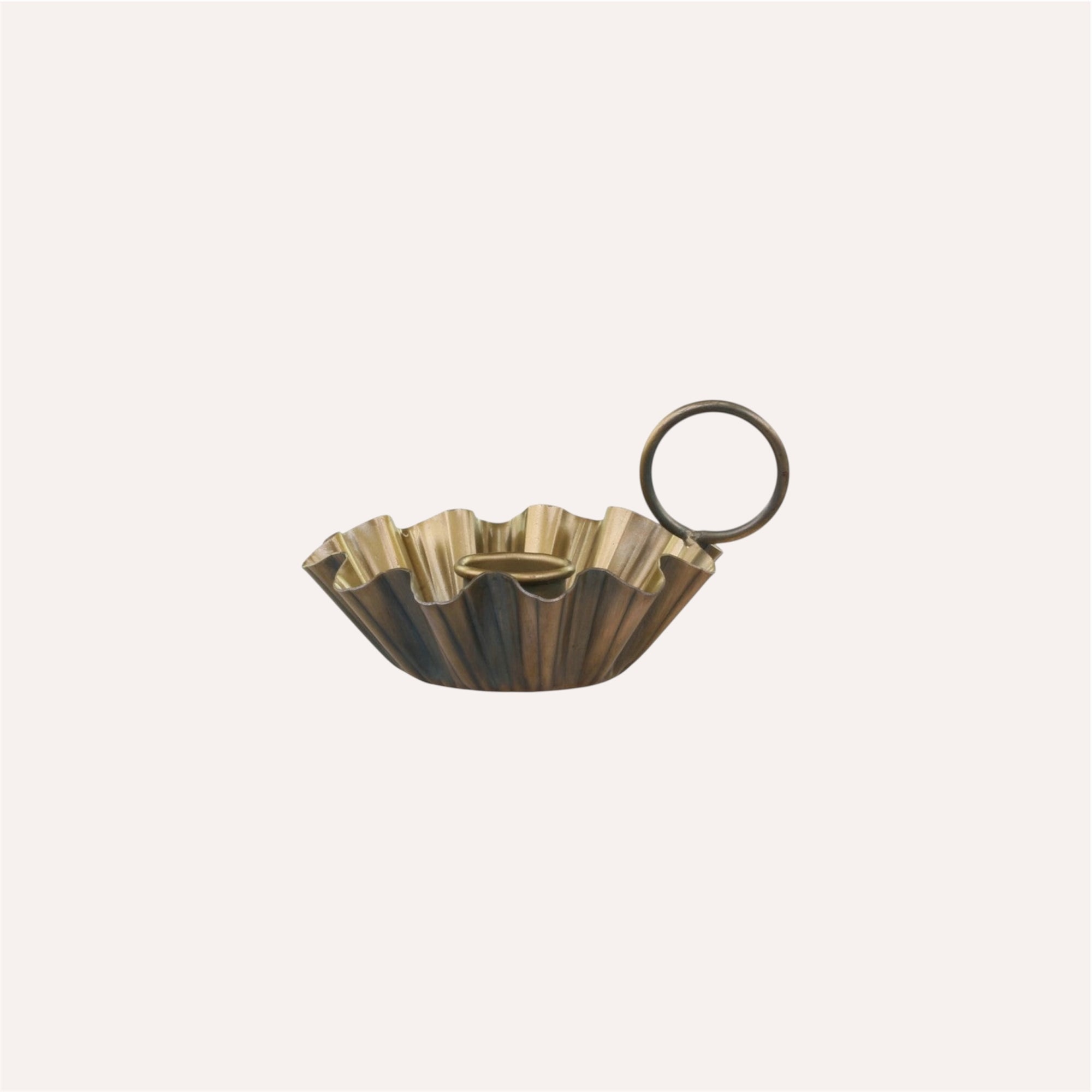 Antique Brass Chamberstick