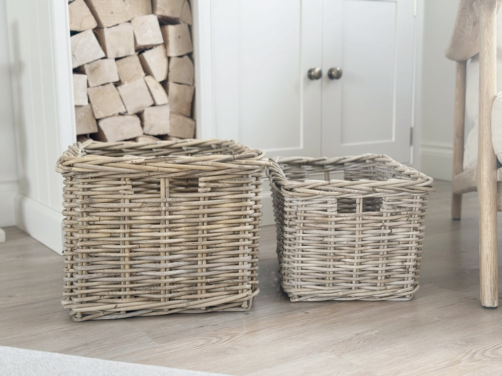 Rattan Rectangle Storage Basket